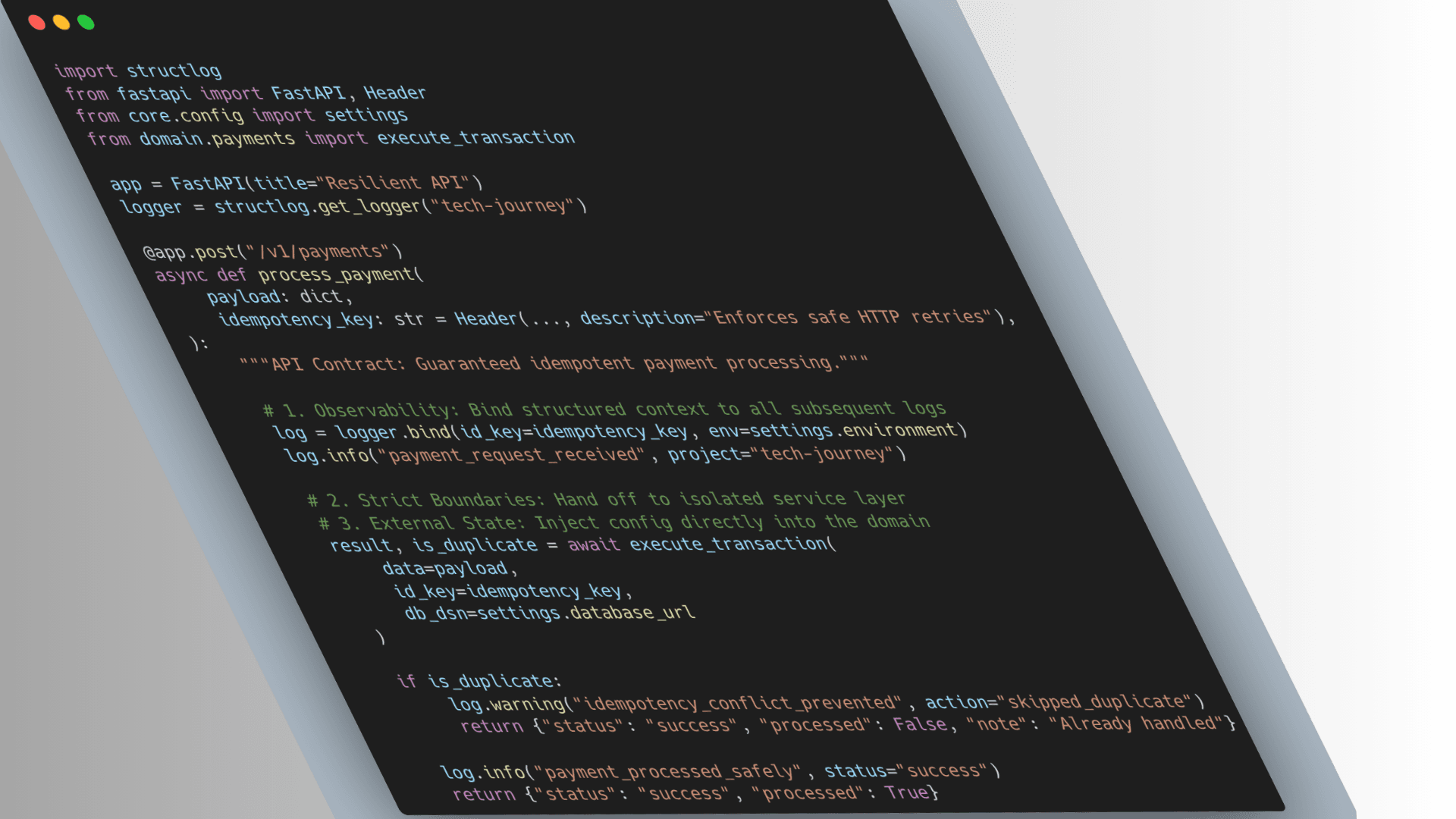 Production Considerations for Backend Systems